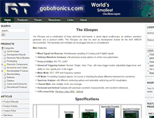 Tablet Screenshot of gabotronics.com